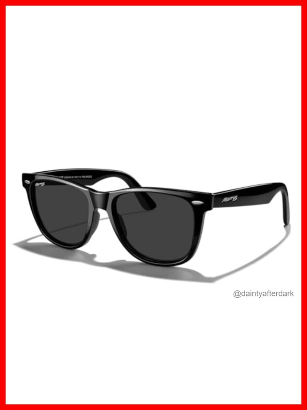 Square Polarized UV400 Sunglasses Full Frame Unisex Outdoor